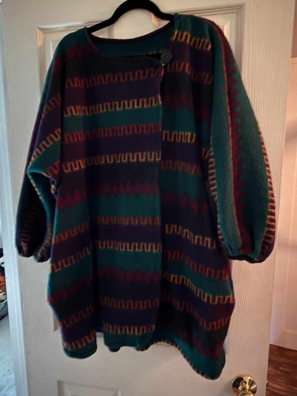 Vintage Fleece Wrap Jacker